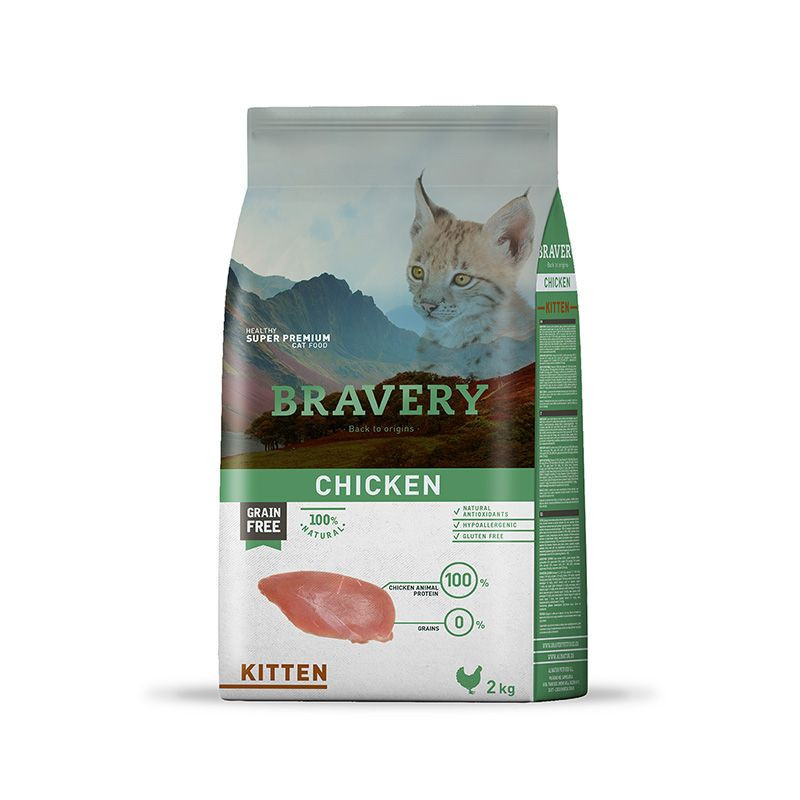 bravery-chicken-kitten-2-kg-alimento-para-gato